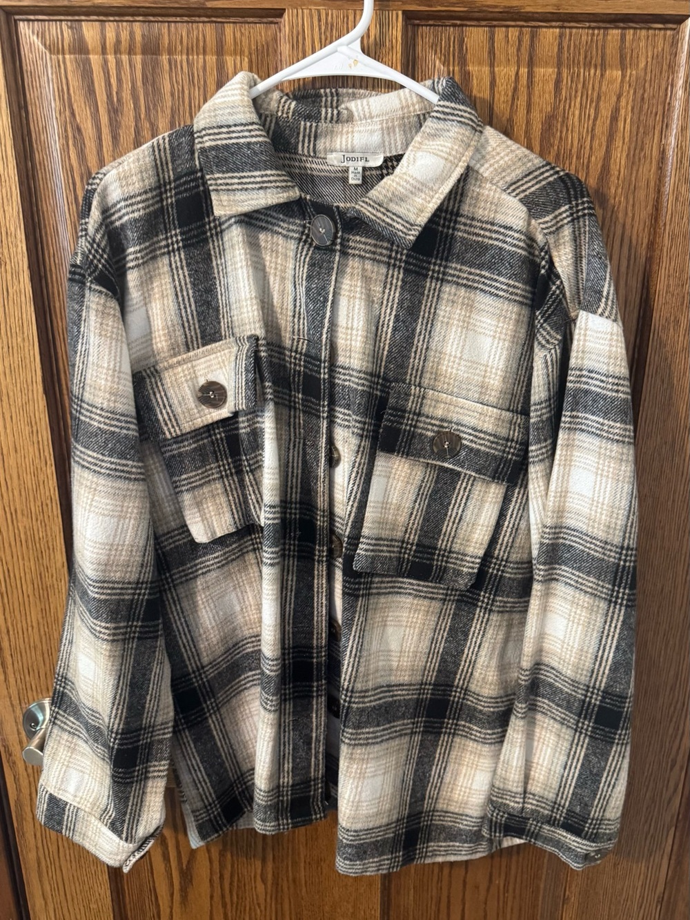Plaid Oversized Shacket